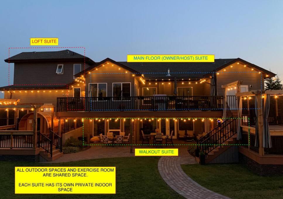 Dragonfly Inn Loft Suite Sherwood Park Bagian luar foto